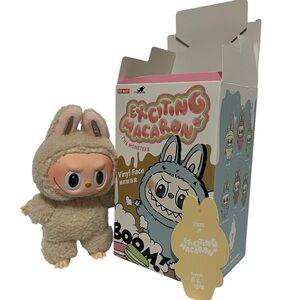 Authentic Exciting Macaron “Soymilk” Labubu